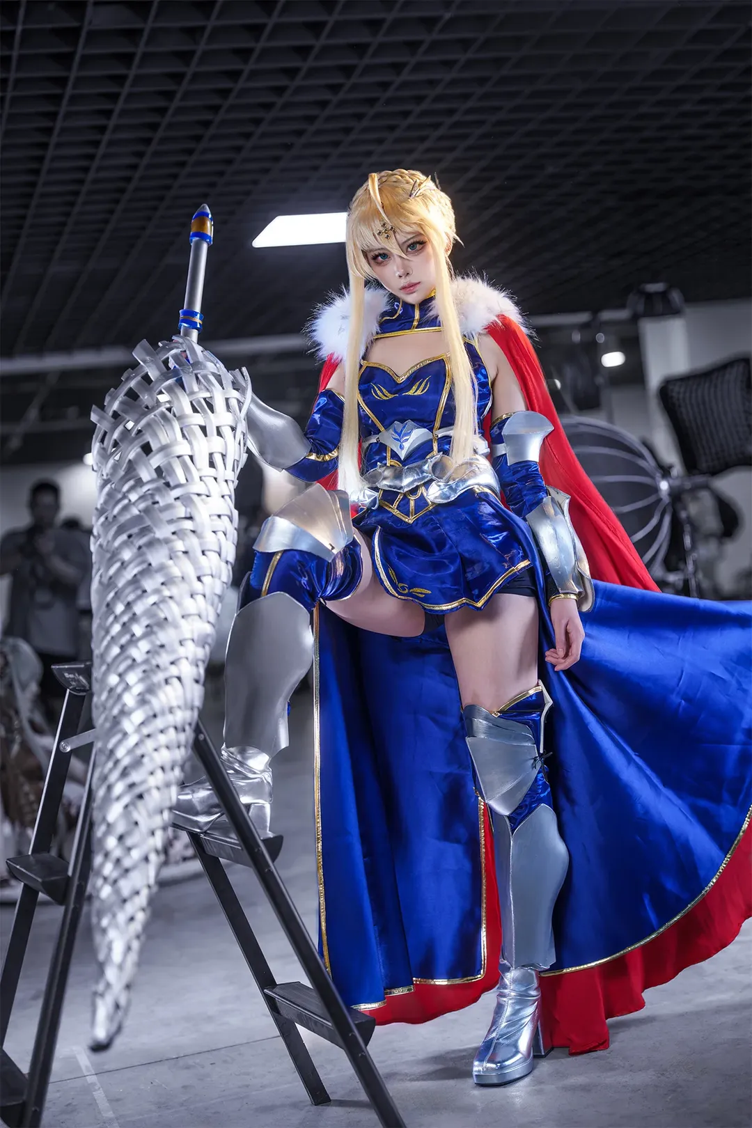 二次元撮影, Fate/Grand Order, アルトリア コスプレ, コスプレイベント写真, 槍トリア コスプレ - 1枚目