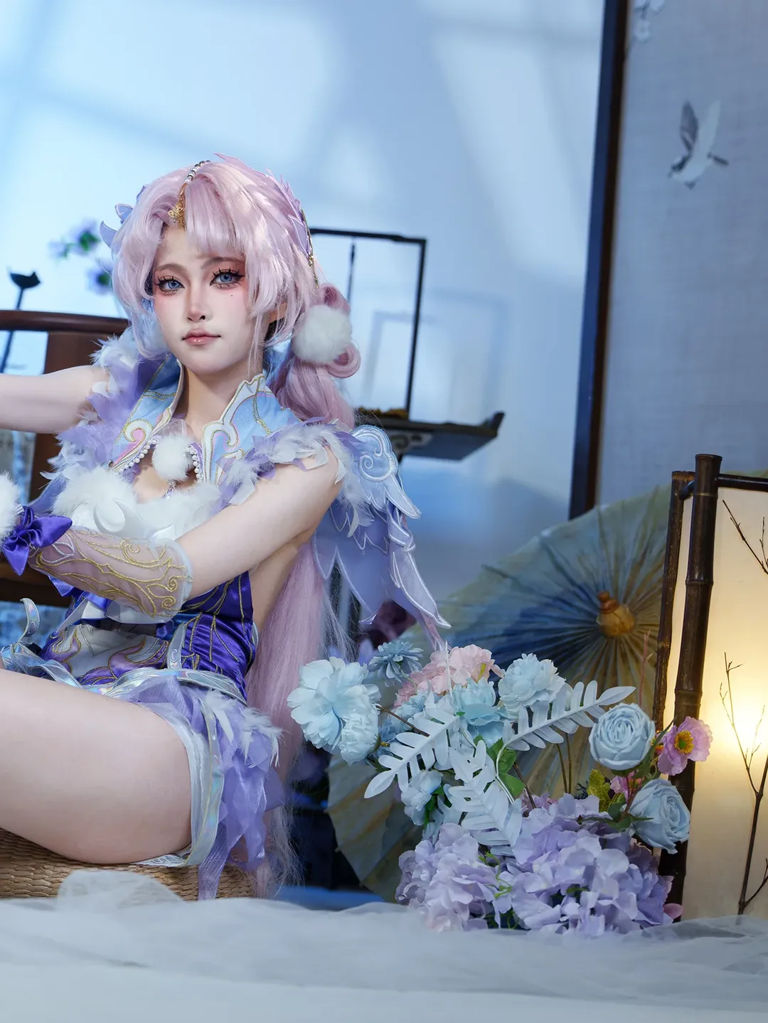 二次元摄影, cos正片, 永劫无间, 殷紫萍cos, 国风cosplay - 第3张