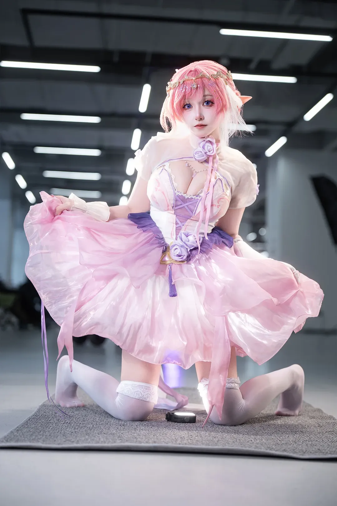 爱莉希雅cos, 崩坏3, 二次元摄影, 人之律者, cosplay场照 - 第1张