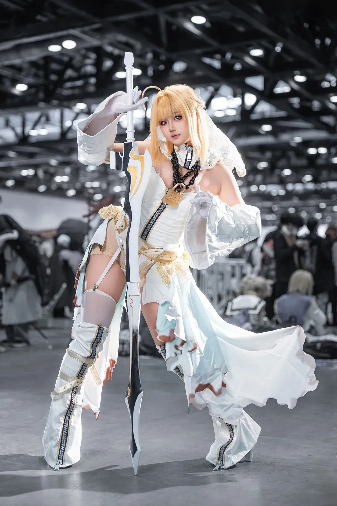 コスプレ, Fate/Grand Order, イベント写真, 花嫁, ネロ コスプレ - 1枚目
