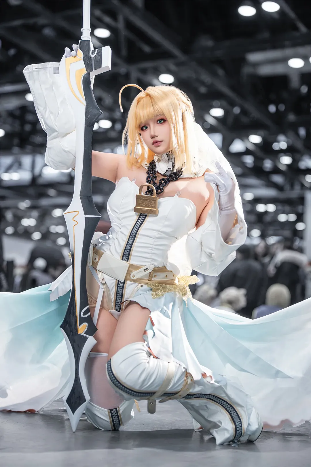 cosplay, Fate/Grand Order, 漫展场照, 花嫁, 尼禄cos
