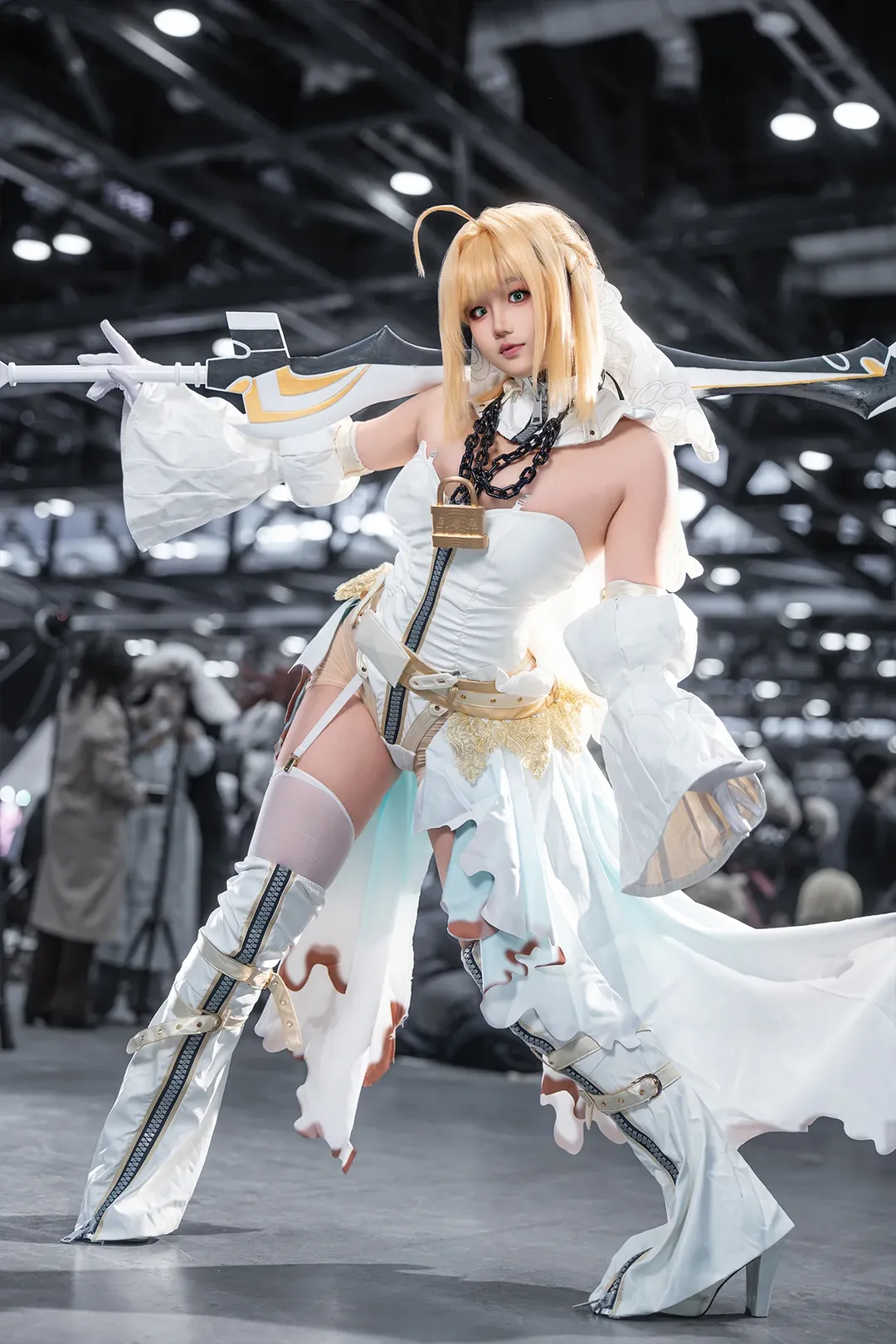 イベント写真, コスプレシェア, ネロ・ブライド コスプレ, Fate/Grand Order, 戦闘花嫁 - 1枚目