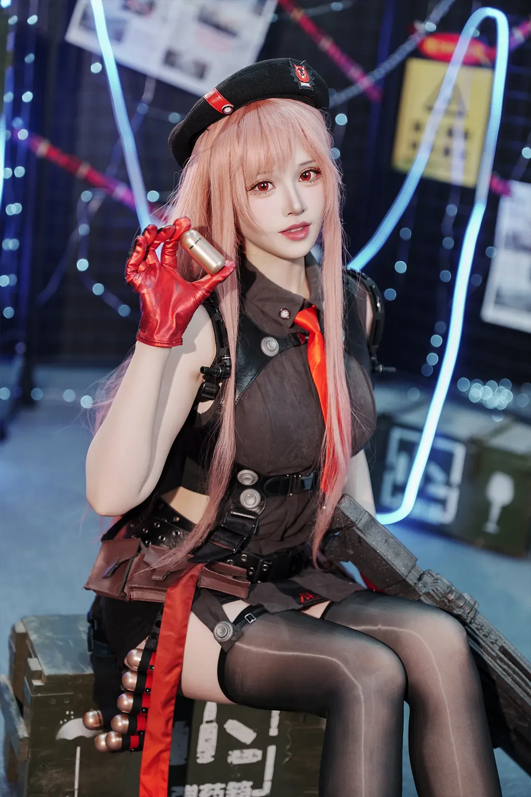 二次元cosplay, 胜利女神, 拉毗cos, 战术穿搭, 北京摄影器材展 - 第2张