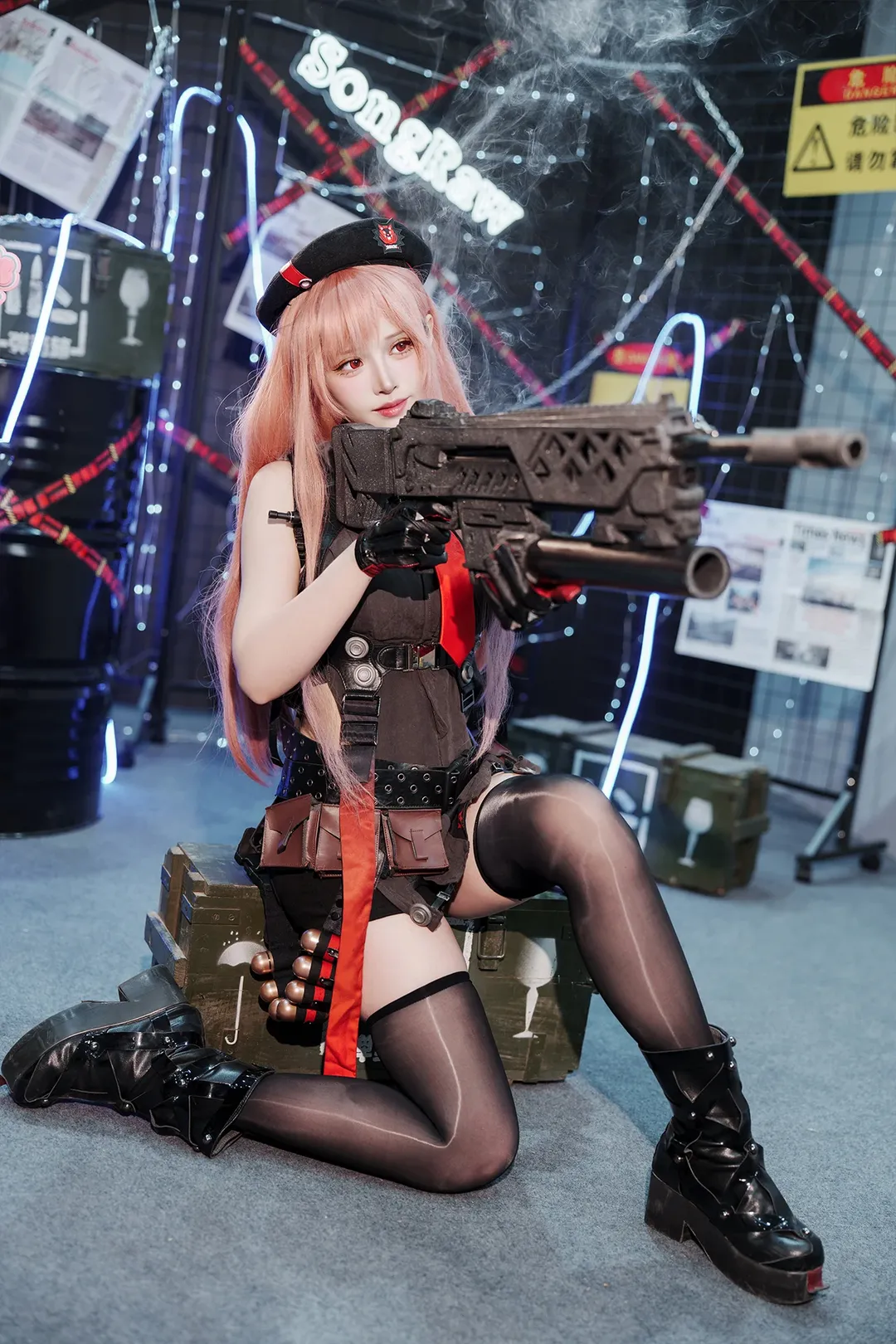 二次元cosplay, 胜利女神, 拉毗cos, 战术穿搭, 北京摄影器材展 - 第3张