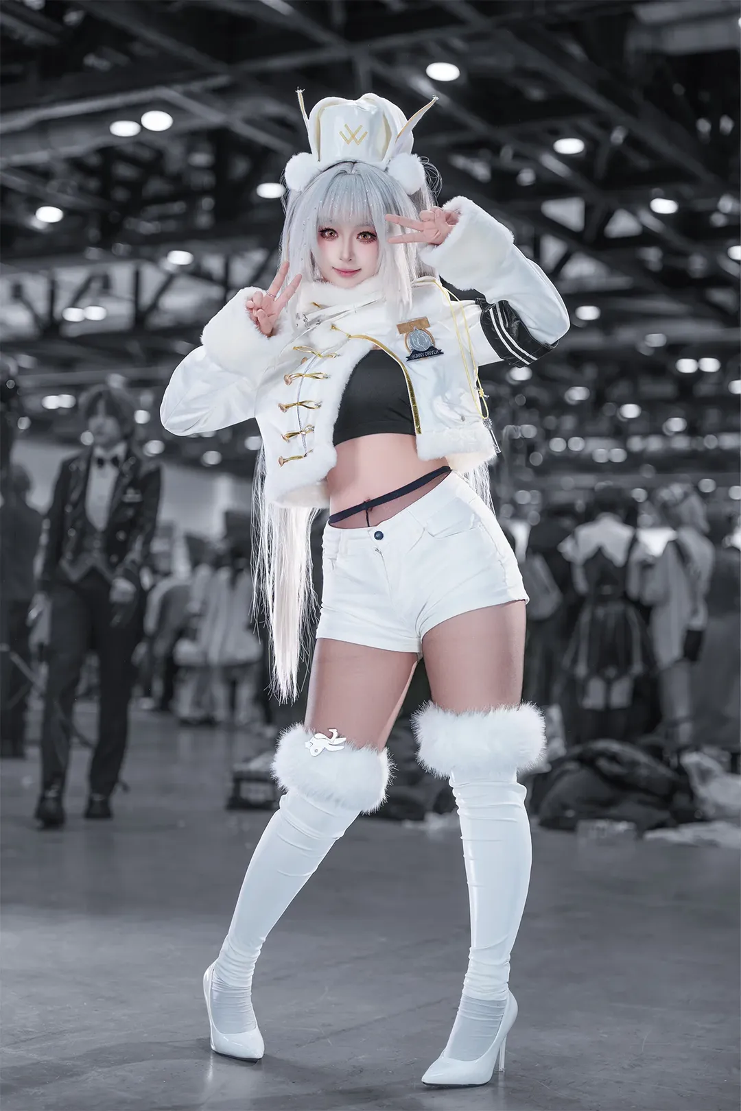 二次元摄影, 白兔布兰儿cos, 漫展场照, 胜利女神新的希望, Cosplay日常 - 第1张