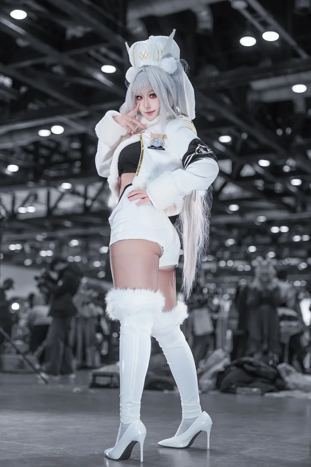 二次元摄影, 白兔布兰儿cos, 漫展场照, 胜利女神新的希望, Cosplay日常