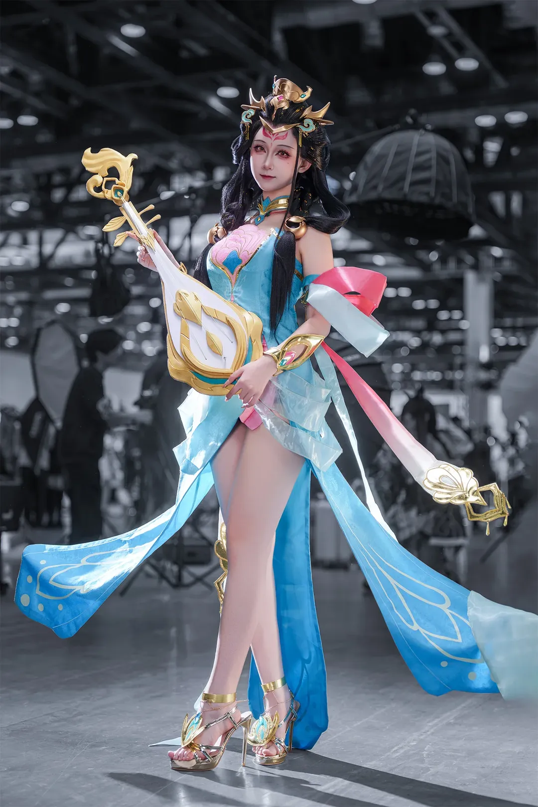 Anime-style photography, Honor of Kings, Convention photos, Yang Yuhuan cosplay, Traditional Chinese style cosplay