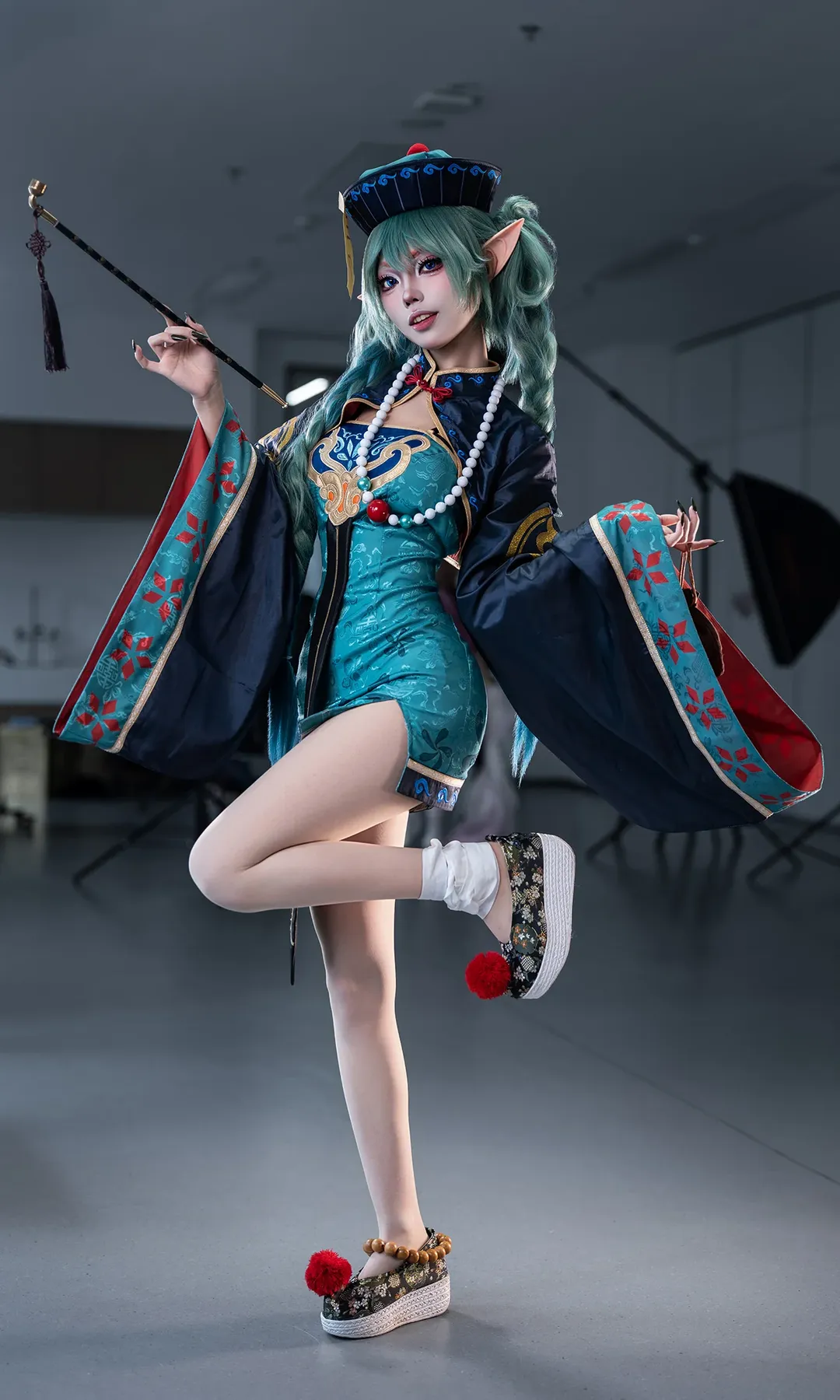 初音未来, 初音未来cos, cosplay场照, 小僵尸cos, 天津次元LINK - 第1张