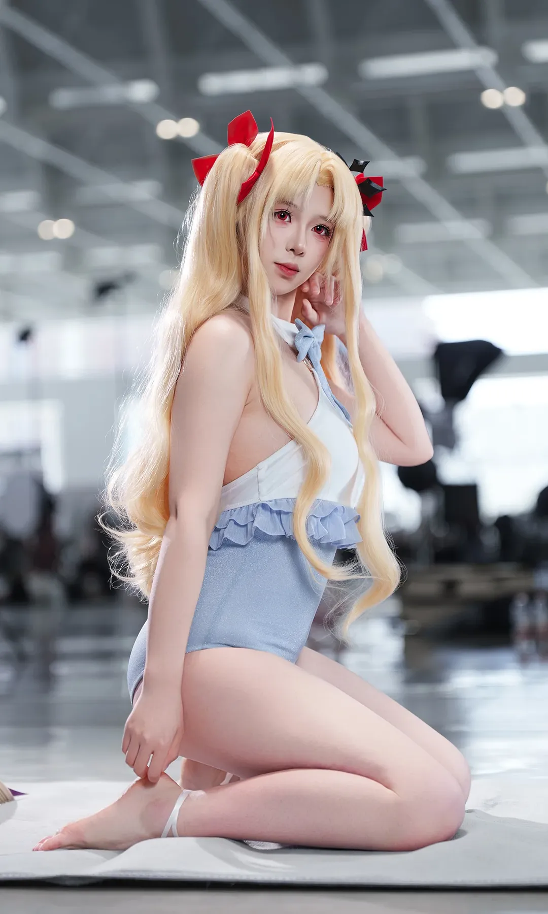 二次元摄影, 场照, Fate/Grand Order, 泳装cos, 艾蕾cos