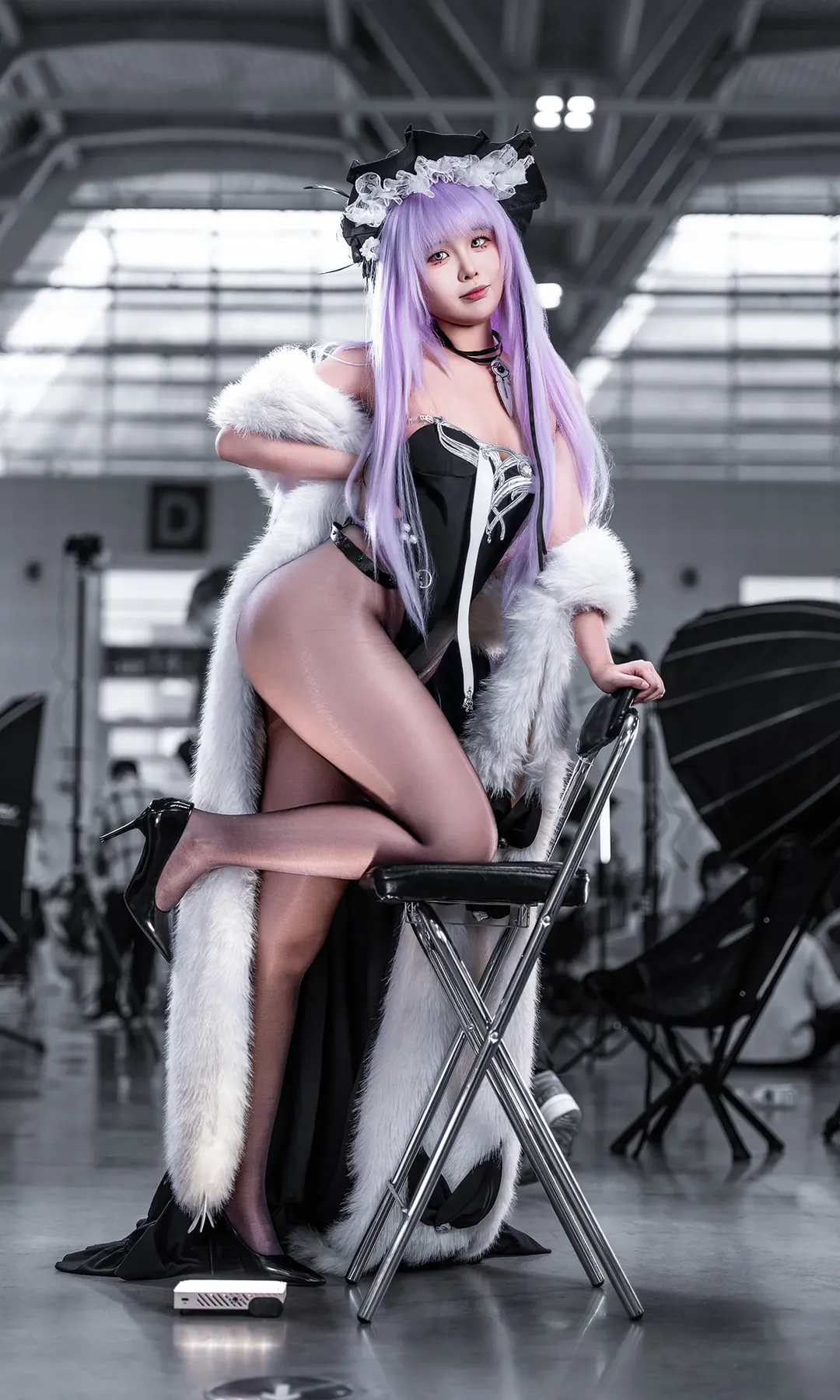 二次元摄影, 碧蓝航线, 漫展场照, 塔什干cos, 紫发cosplay - 第1张