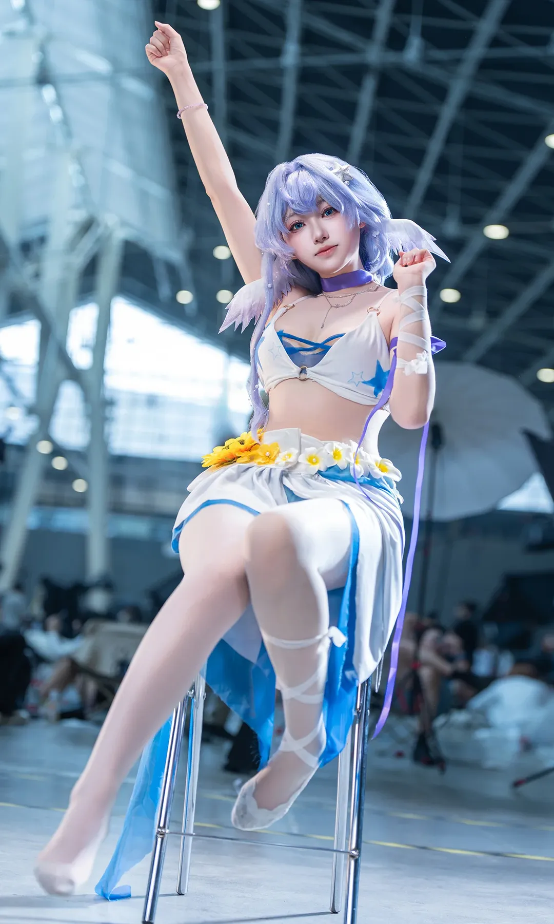 二次元撮影, 崩壊：スターレイル, ロビン コスプレ, イベント写真, 水着コスプレ
