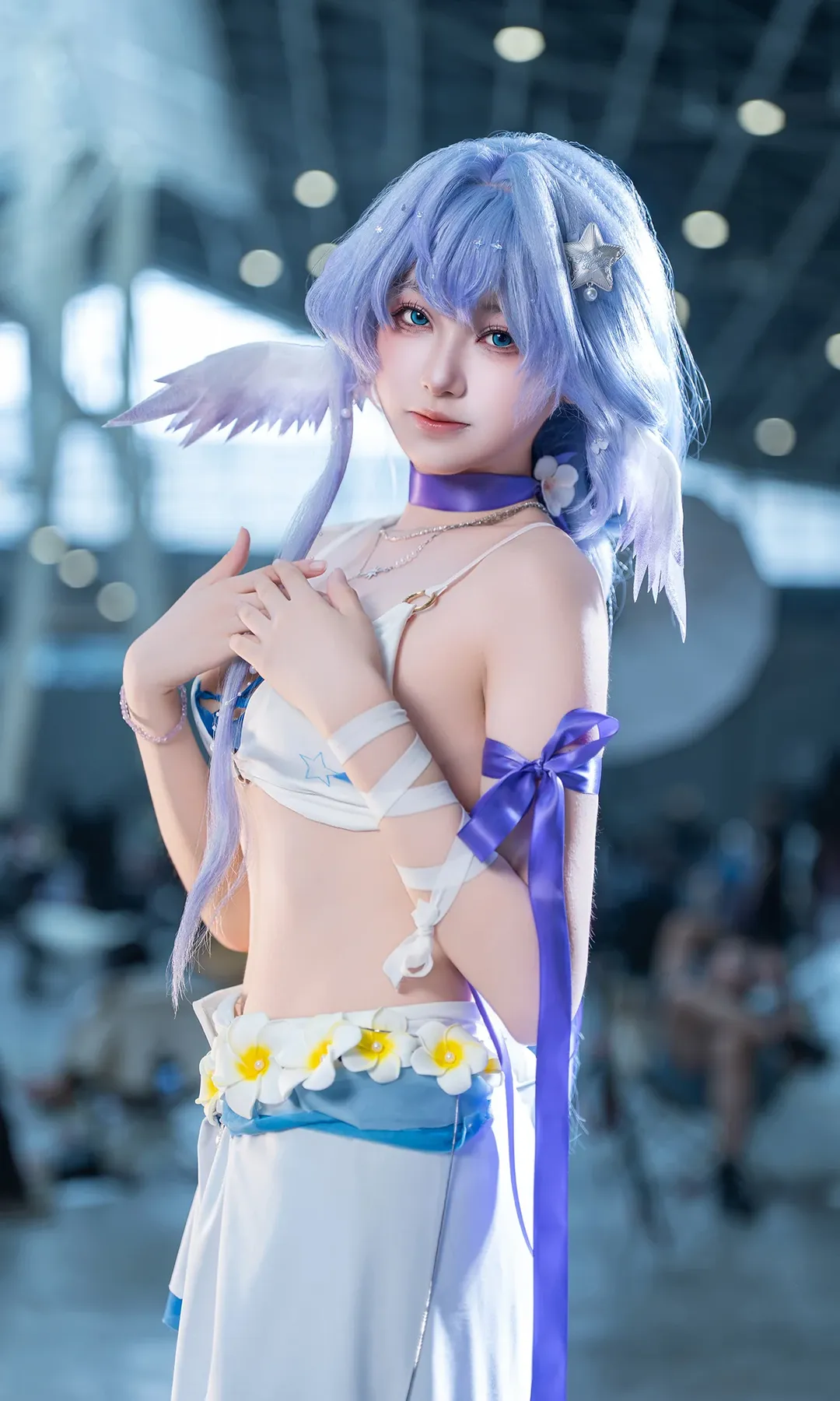 二次元攝影, 崩壞星穹鐵道, 知更鳥cos, 漫展場照, 泳裝cosplay - 第3張