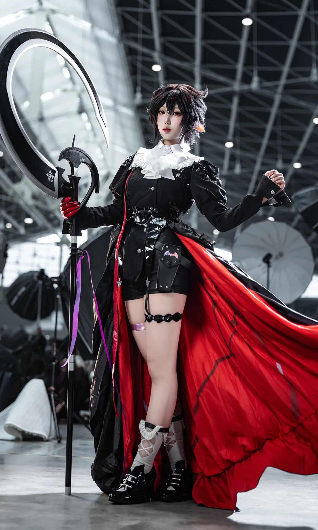 角色扮演, 漫展场照, 二次元cosplay, 明日方舟, 隐德来希cos - 第1张