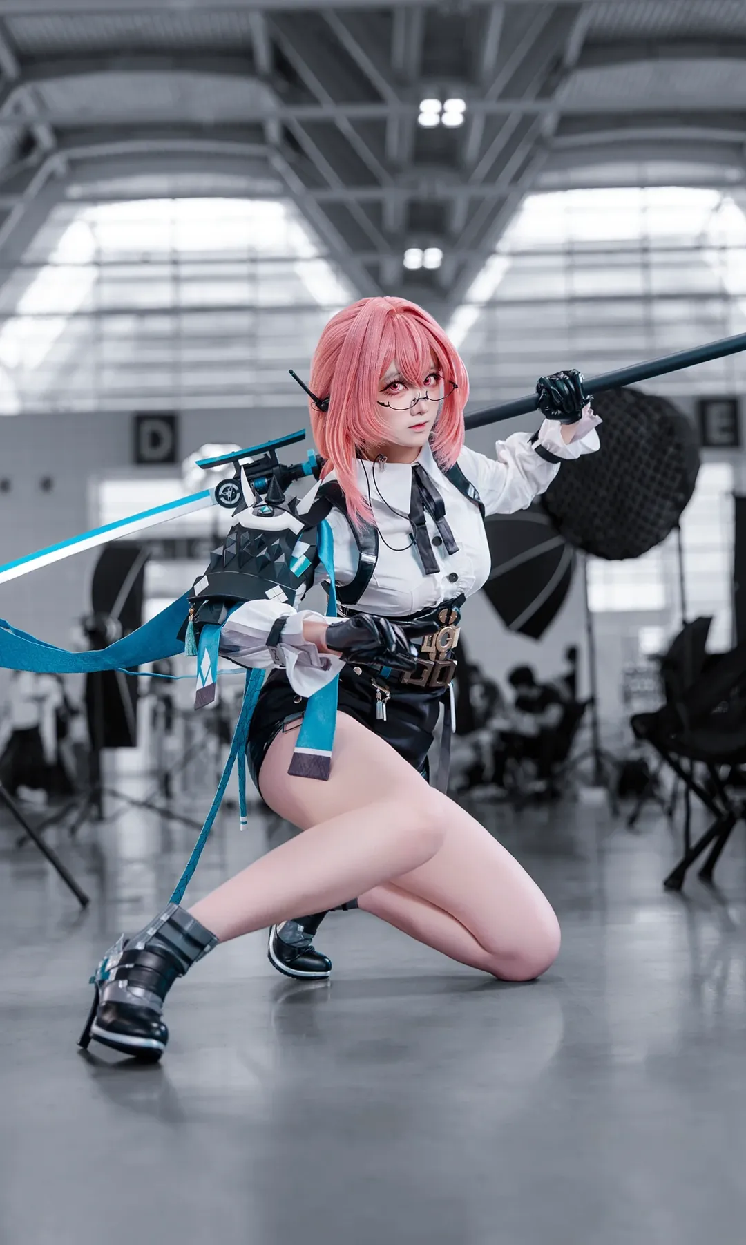 ゼンレスゾーンゼロ, 二次元撮影, イベント写真, 月城柳コスプレ, タクティカルスタイルコーデ