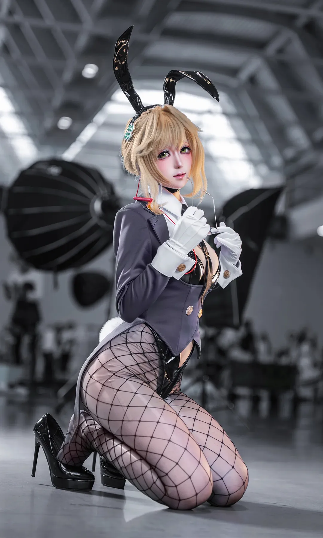 二次元摄影, 漫展场照, 胜利女神, 兔女郎cosplay, 爱德cos - 第2张