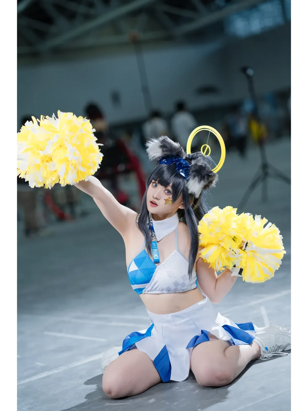 Convention photos, Blue Archive, Nekozuka Hibiki cosplay, Guangzhou CPSP anime convention, Viltrox anime convention photographer