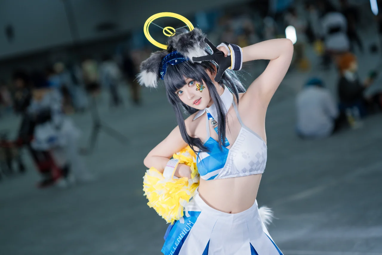 イベント写真, ブルーアーカイブ, 猫塚ヒビキ コスプレ, 広州CPSPアニメイベント, ヴィルトロックス アニメイベントカメラマン - 4枚目