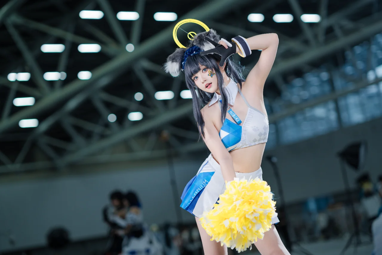 イベント写真, ブルーアーカイブ, 猫塚ヒビキ コスプレ, 広州CPSPアニメイベント, ヴィルトロックス アニメイベントカメラマン - 8枚目