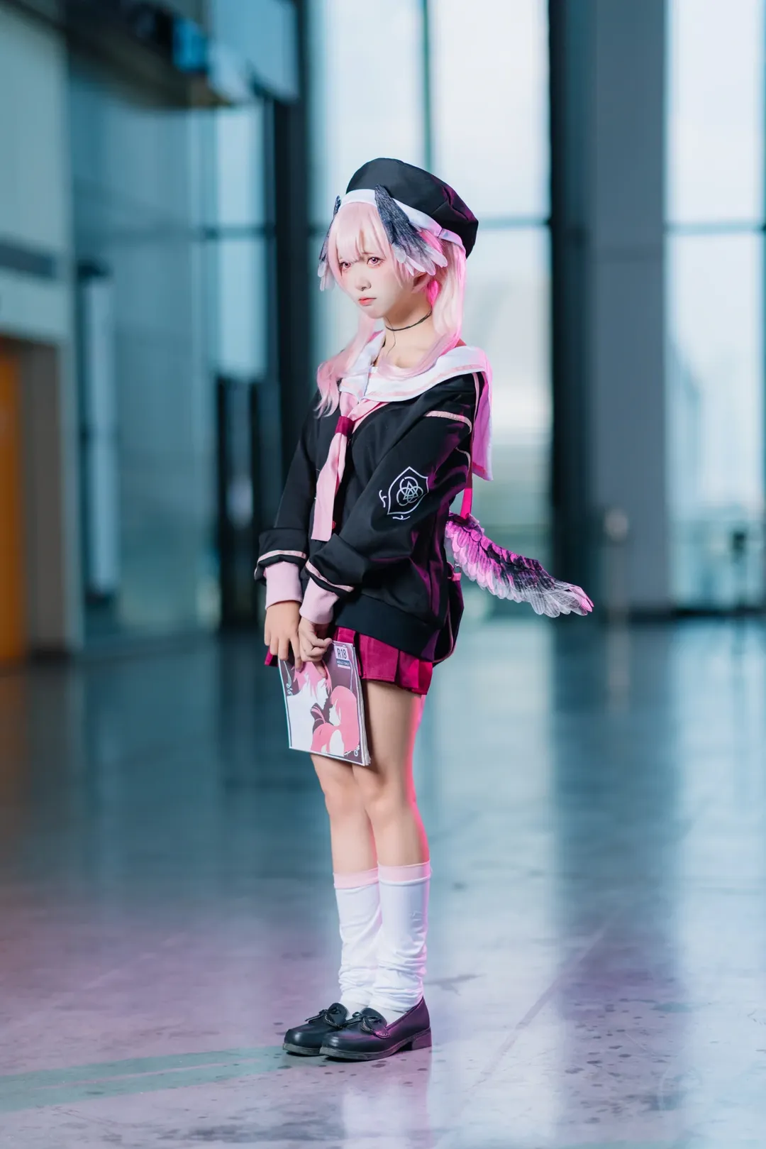 漫展返图, 碧蓝档案, 萤火虫漫展, cosplay摄影, 小春cos - 第1张