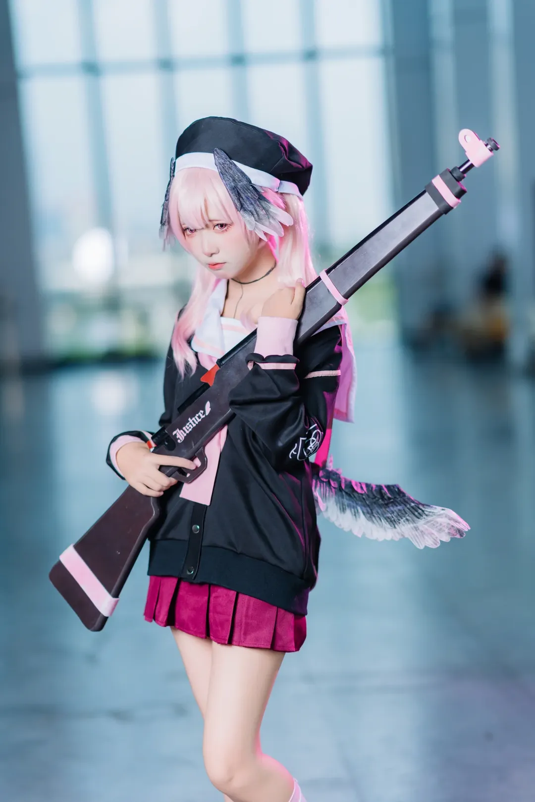 漫展返图, 碧蓝档案, 萤火虫漫展, cosplay摄影, 小春cos - 第2张