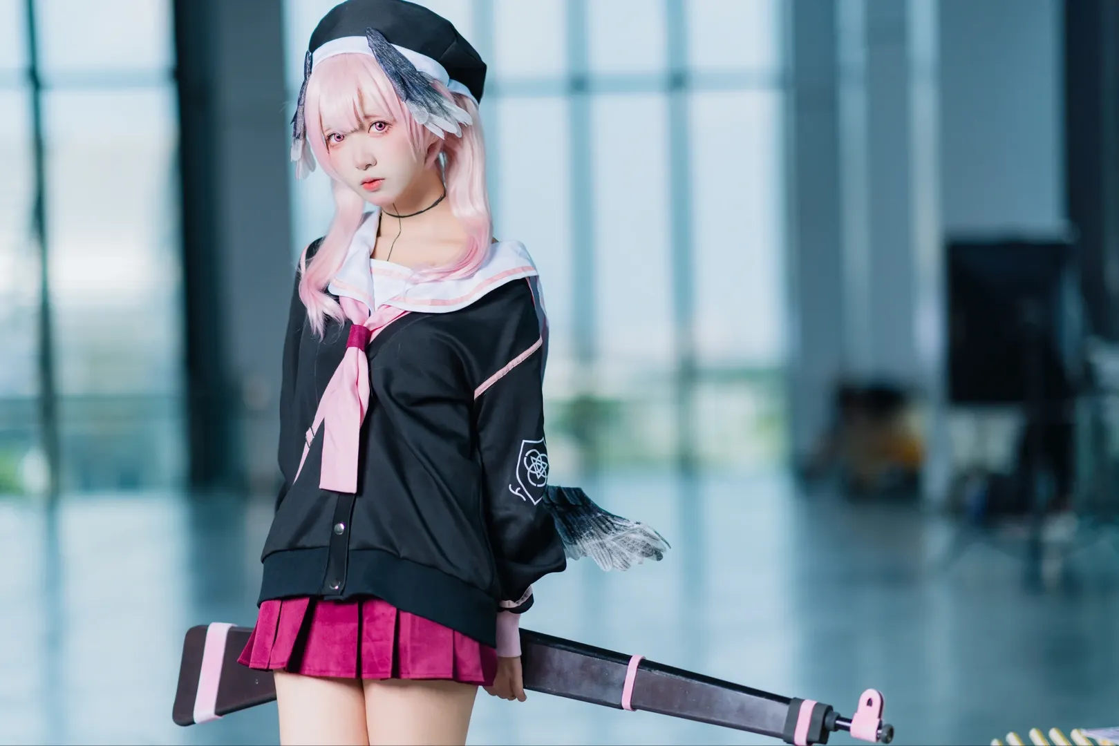 漫展返图, 碧蓝档案, 萤火虫漫展, cosplay摄影, 小春cos - 第5张