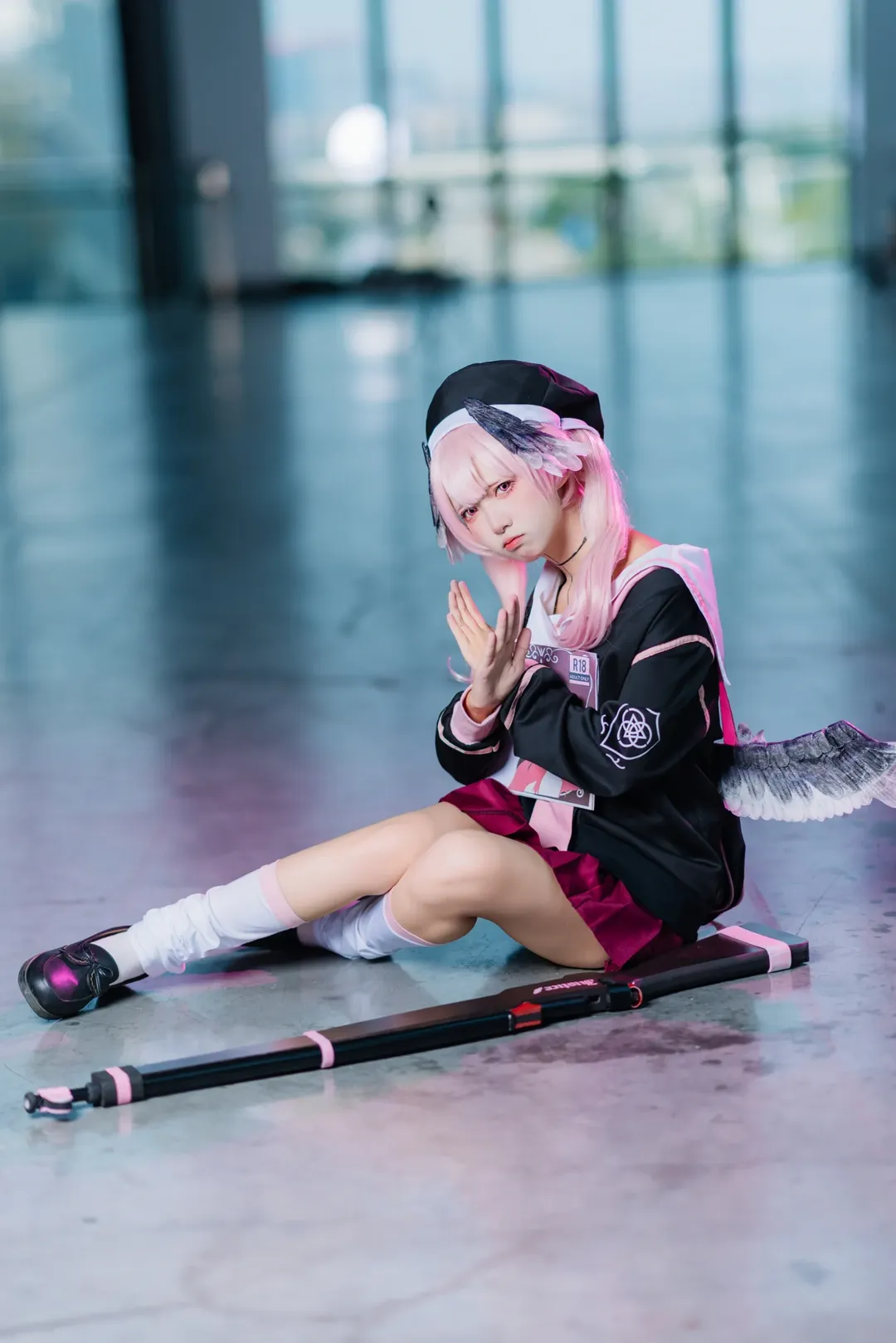 漫展返图, 碧蓝档案, 萤火虫漫展, cosplay摄影, 小春cos