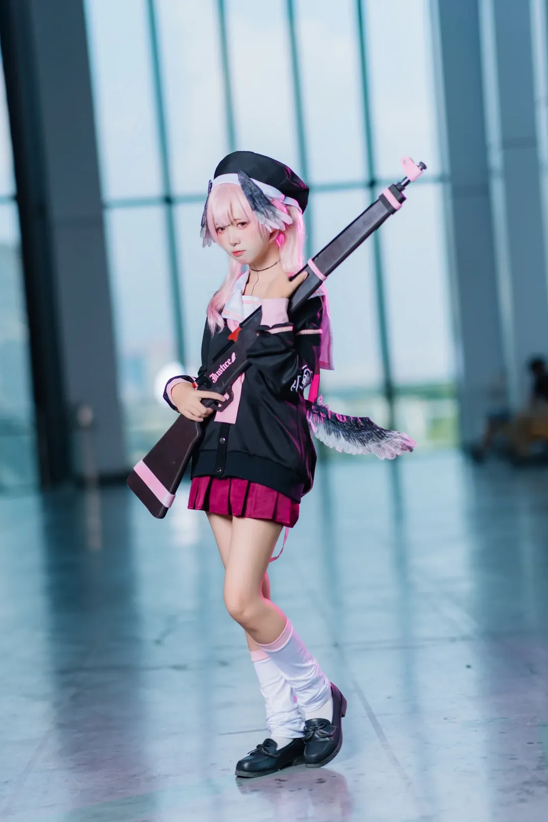 漫展返图, 碧蓝档案, 萤火虫漫展, cosplay摄影, 小春cos - 第7张