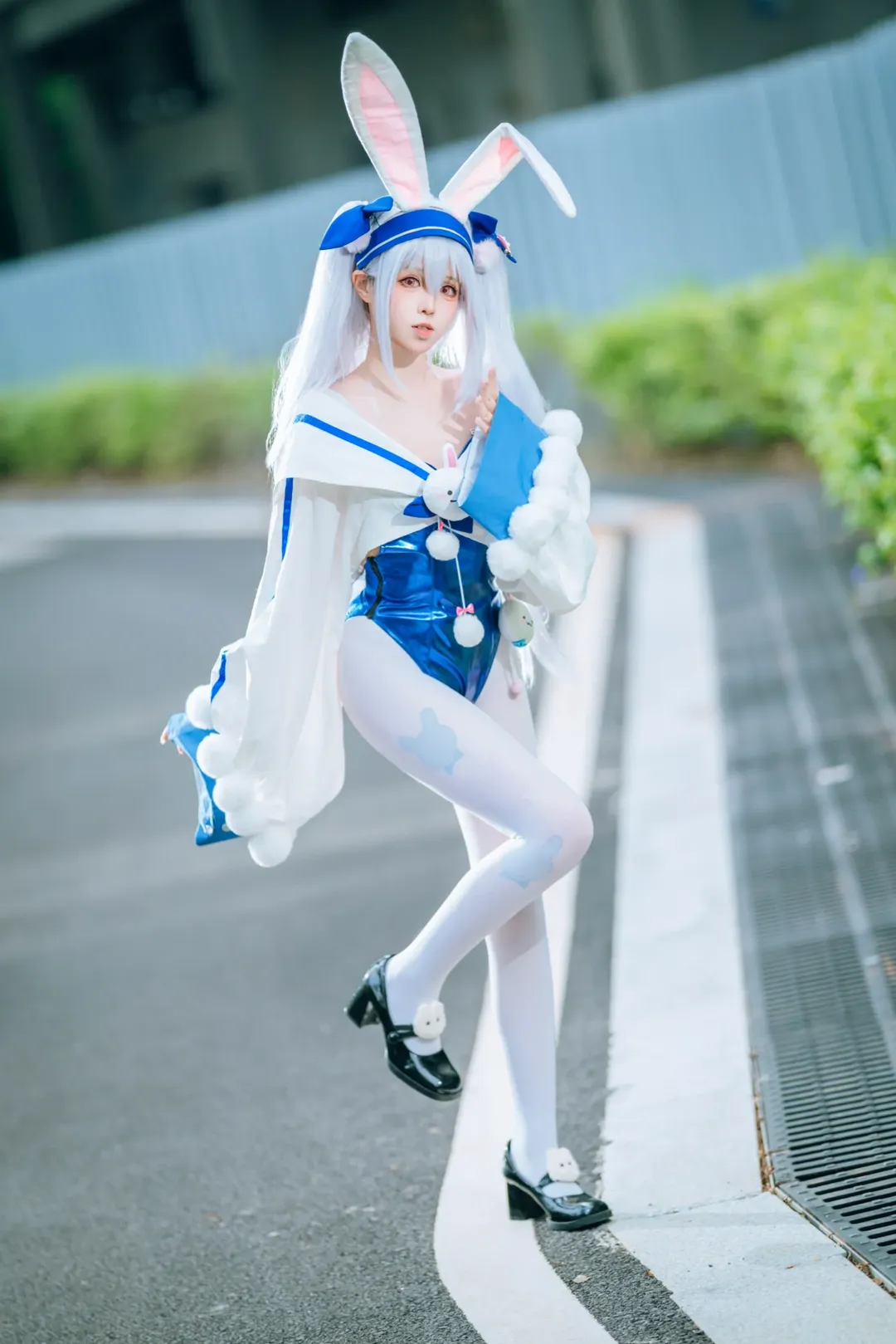 アズールレーン, ホタルACGエキスポ, ラフィー コスプレ, 広州アニメ展, バニーガールコスプレ - 4枚目