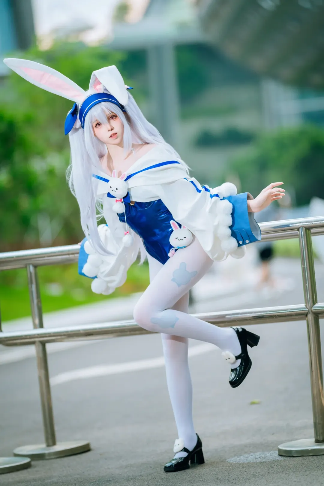 アズールレーン, ホタルACGエキスポ, ラフィー コスプレ, 広州アニメ展, バニーガールコスプレ - 6枚目