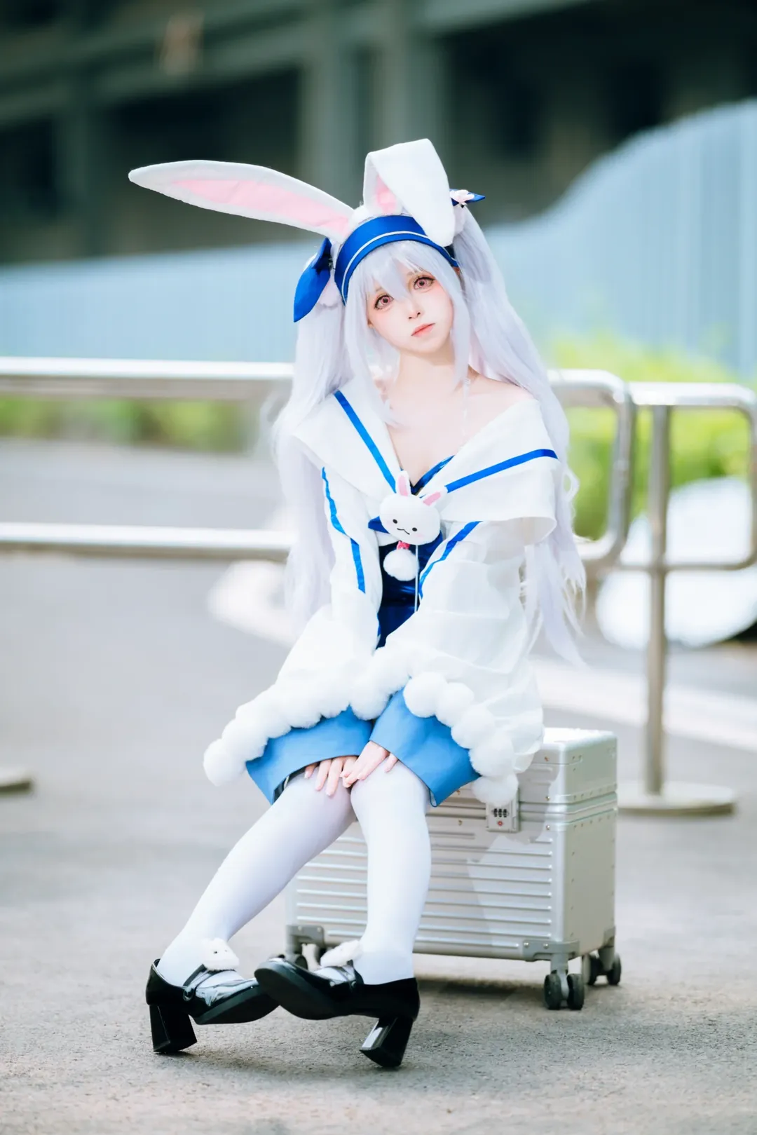 アズールレーン, ホタルACGエキスポ, ラフィー コスプレ, 広州アニメ展, バニーガールコスプレ - 7枚目