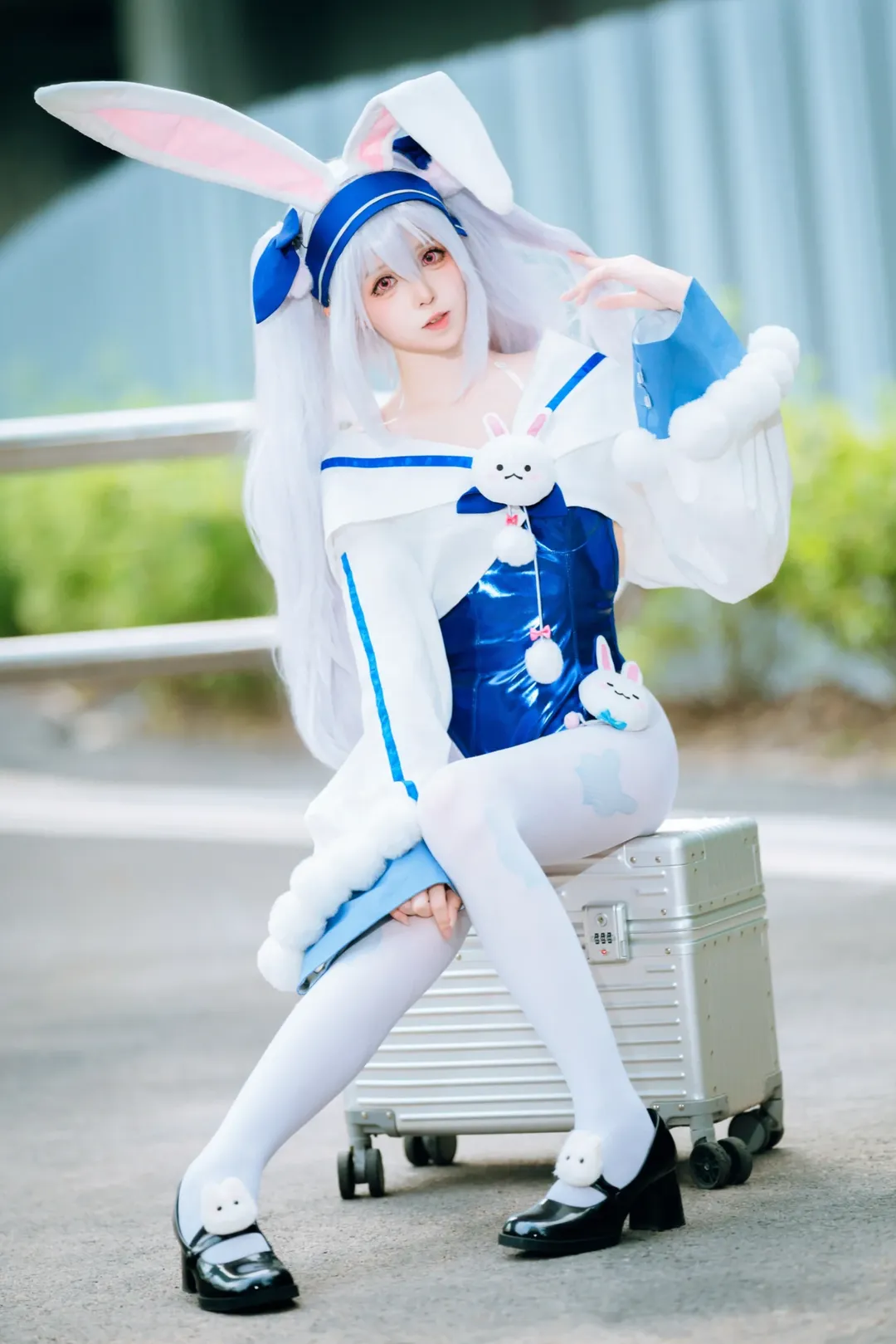 アズールレーン, ホタルACGエキスポ, ラフィー コスプレ, 広州アニメ展, バニーガールコスプレ - 9枚目