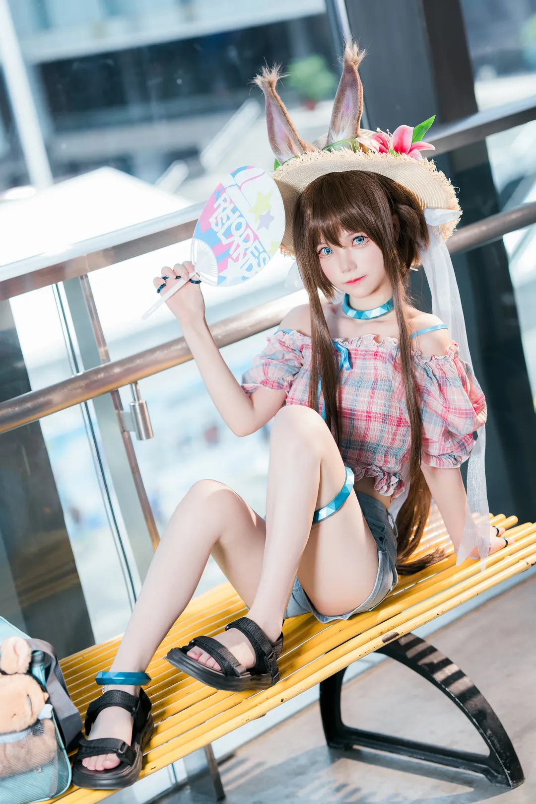 漫展返图, 萤火虫漫展, 明日方舟, 阿米娅cos, cosplay摄影 - 第1张