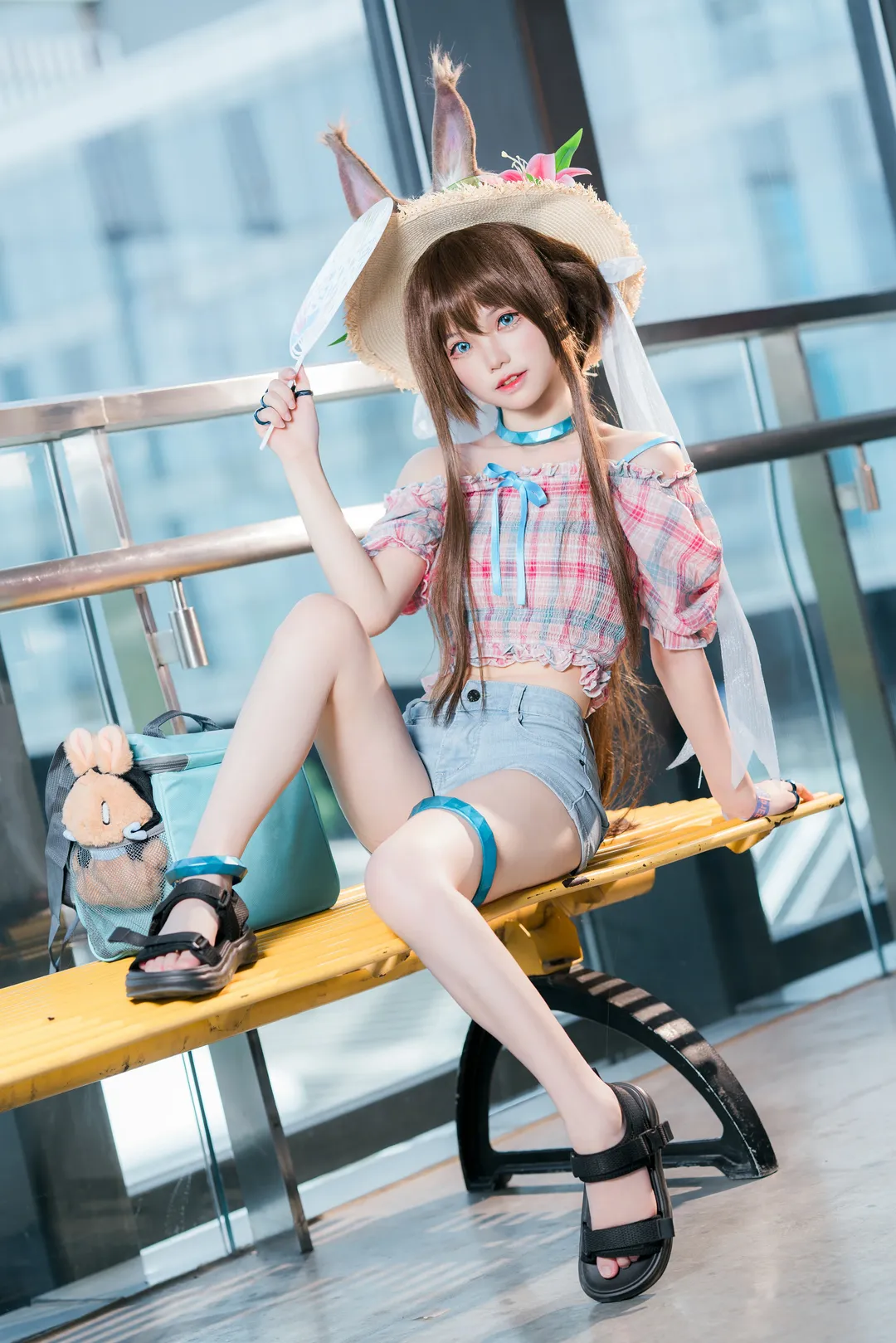 漫展返图, 萤火虫漫展, 明日方舟, 阿米娅cos, cosplay摄影 - 第2张