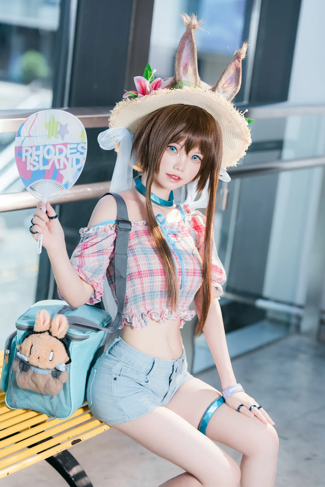 漫展返图, 萤火虫漫展, 明日方舟, 阿米娅cos, cosplay摄影 - 第3张