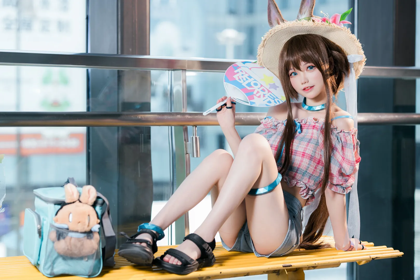 漫展返图, 萤火虫漫展, 明日方舟, 阿米娅cos, cosplay摄影 - 第7张
