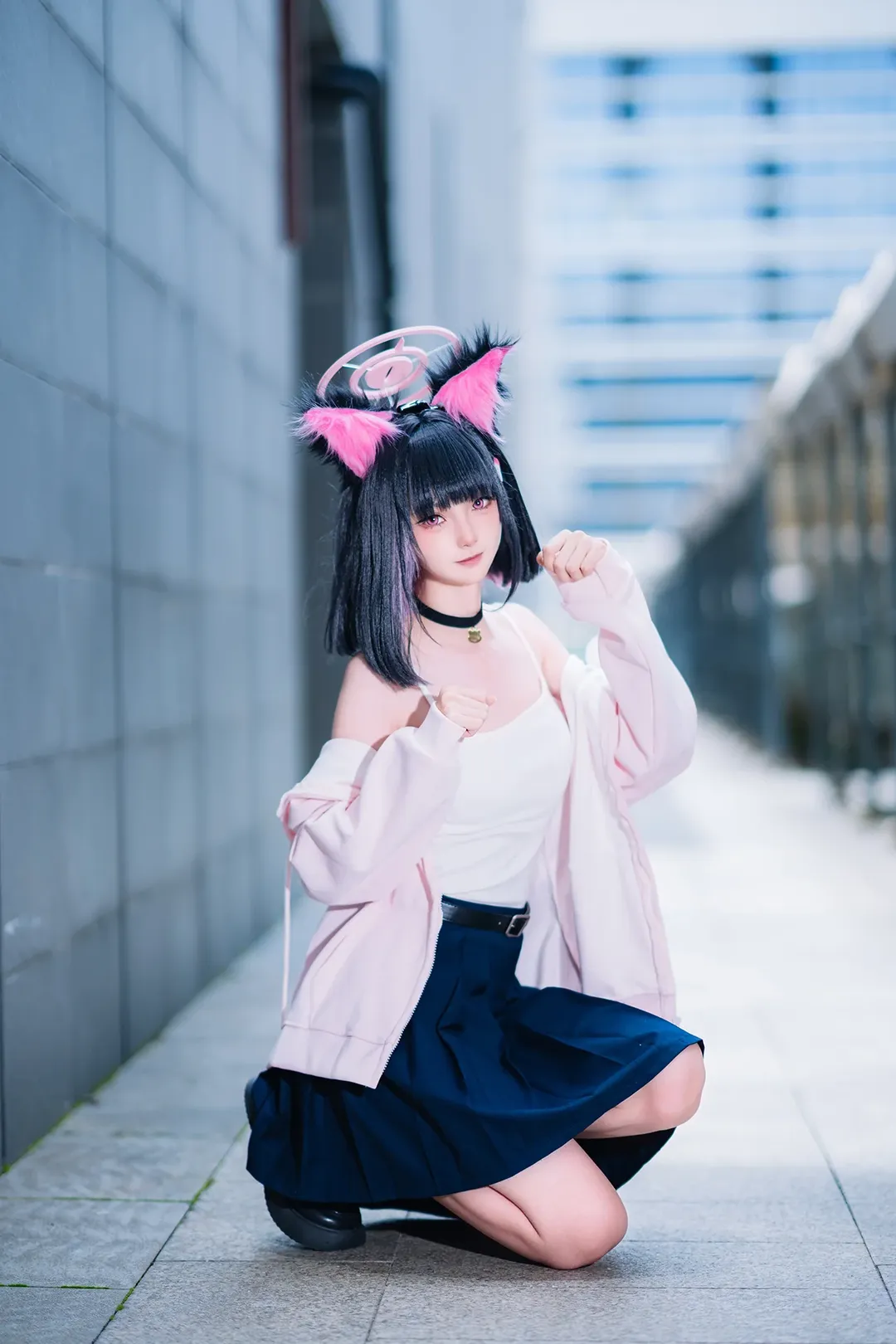 漫展返图, 碧蓝档案, 杏山和纱cos, 广州baonly, cosplay摄影 - 第3张