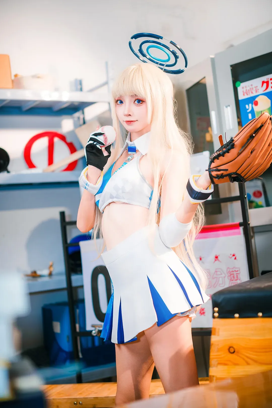 ブルーアーカイブ, 飛鳥馬トキ コスプレ, チアリーダーコスプレ, イベント巡回シーズン, 深光映像