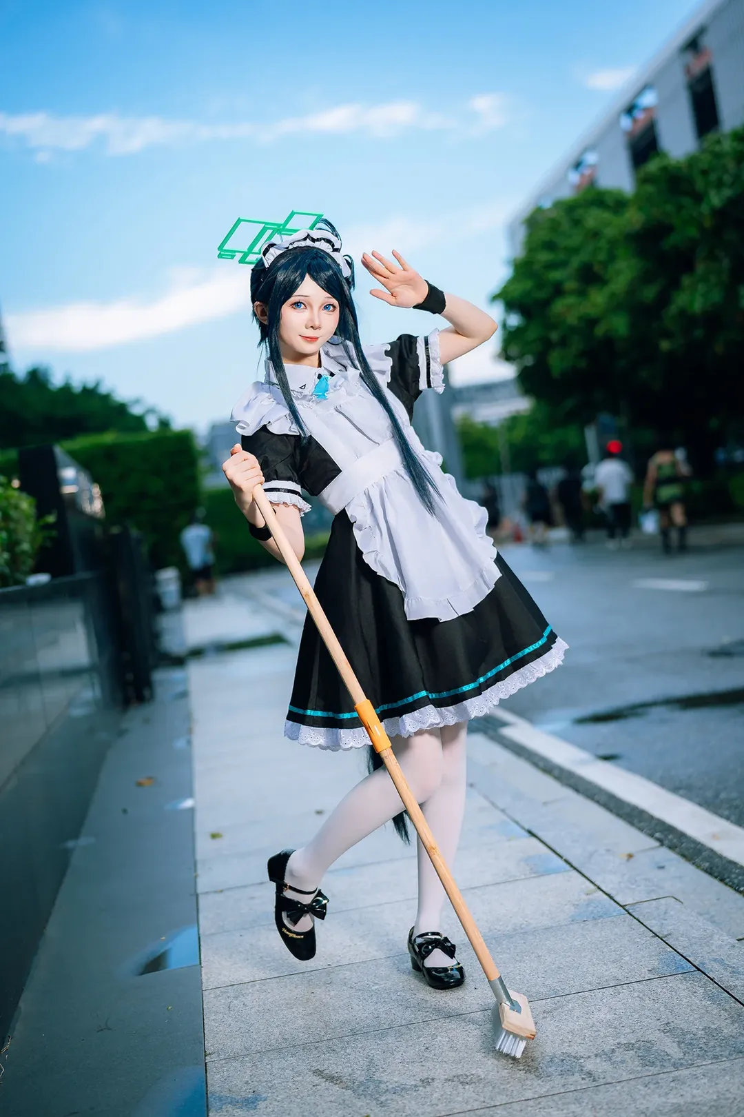 蔚蓝档案, 女仆装, 广州漫展, cosplay分享, 天童爱丽丝cos - 第1张
