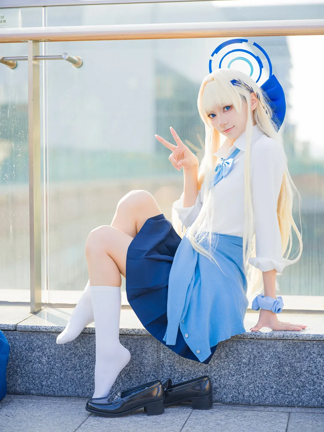 ブルーアーカイブ, イベント写真, 広州 Baonly, 飛鳥馬トキ コスプレ, 春日コス