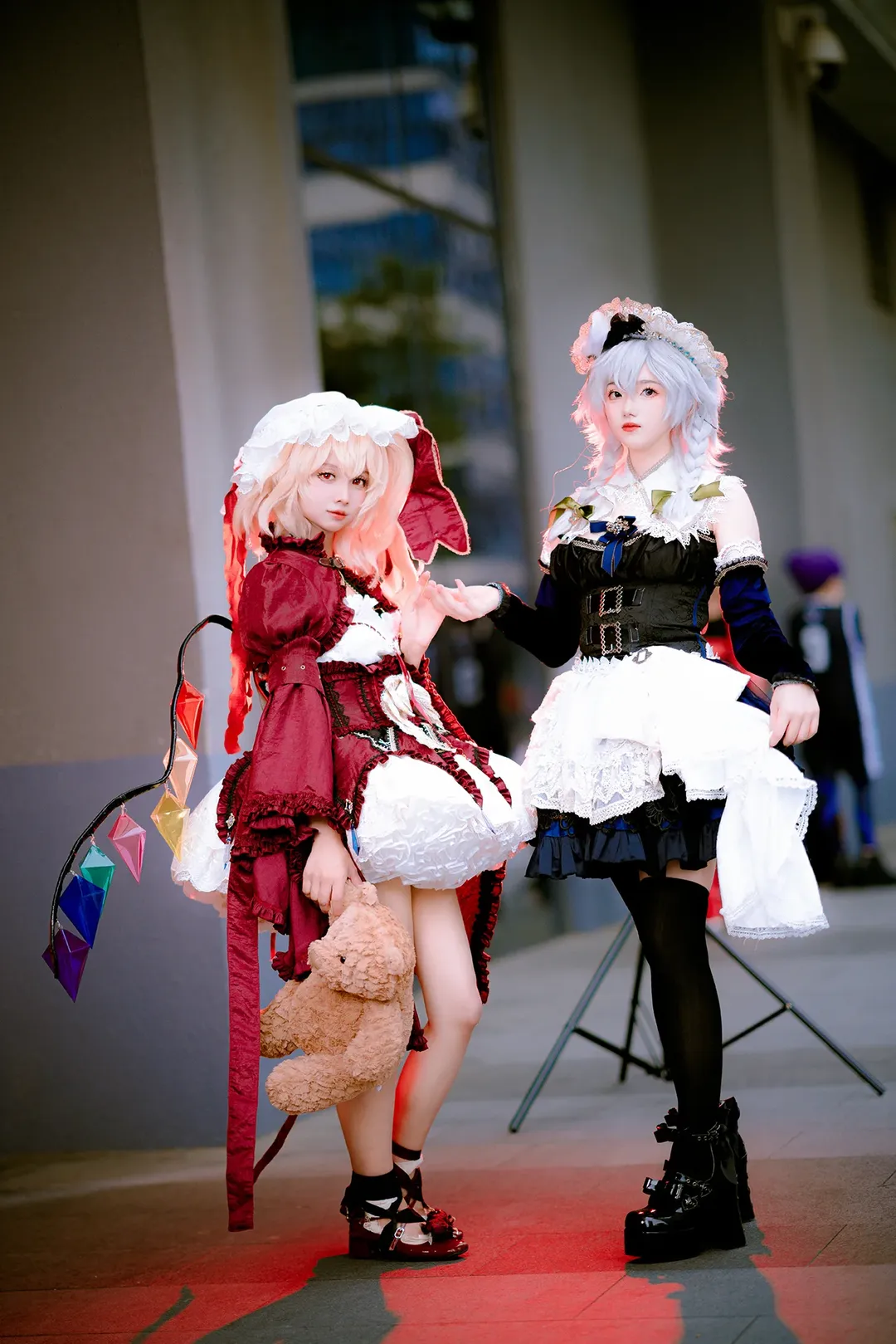 东方project, 漫展返图, 咲夜cos, 广州漫展, 芙兰朵露cos - 第4张