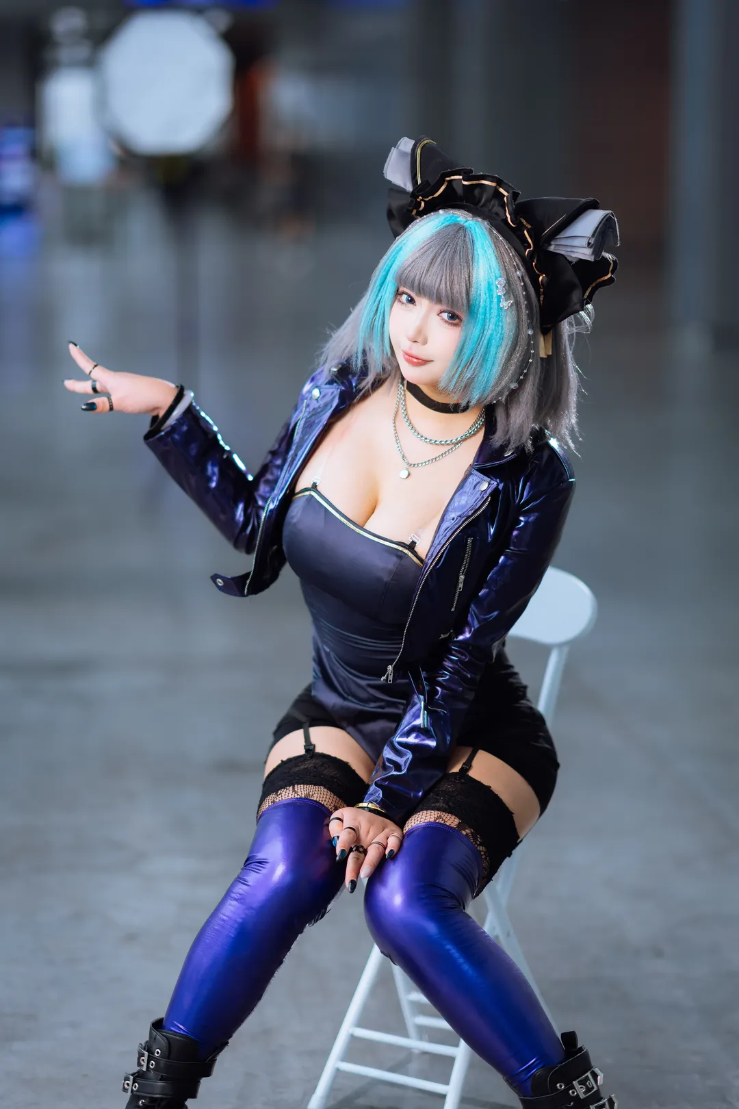 柴郡cos, 碧蓝航线, 萤火虫漫展, 广州漫展, cosplay返图 - 第2张
