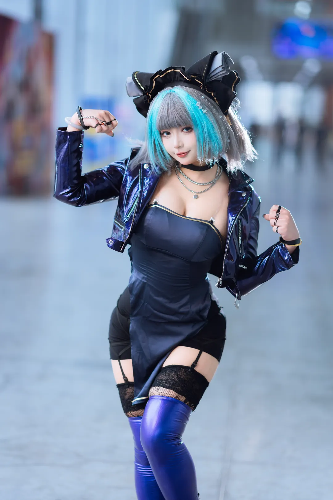 柴郡cos, 碧蓝航线, 萤火虫漫展, 广州漫展, cosplay返图 - 第4张