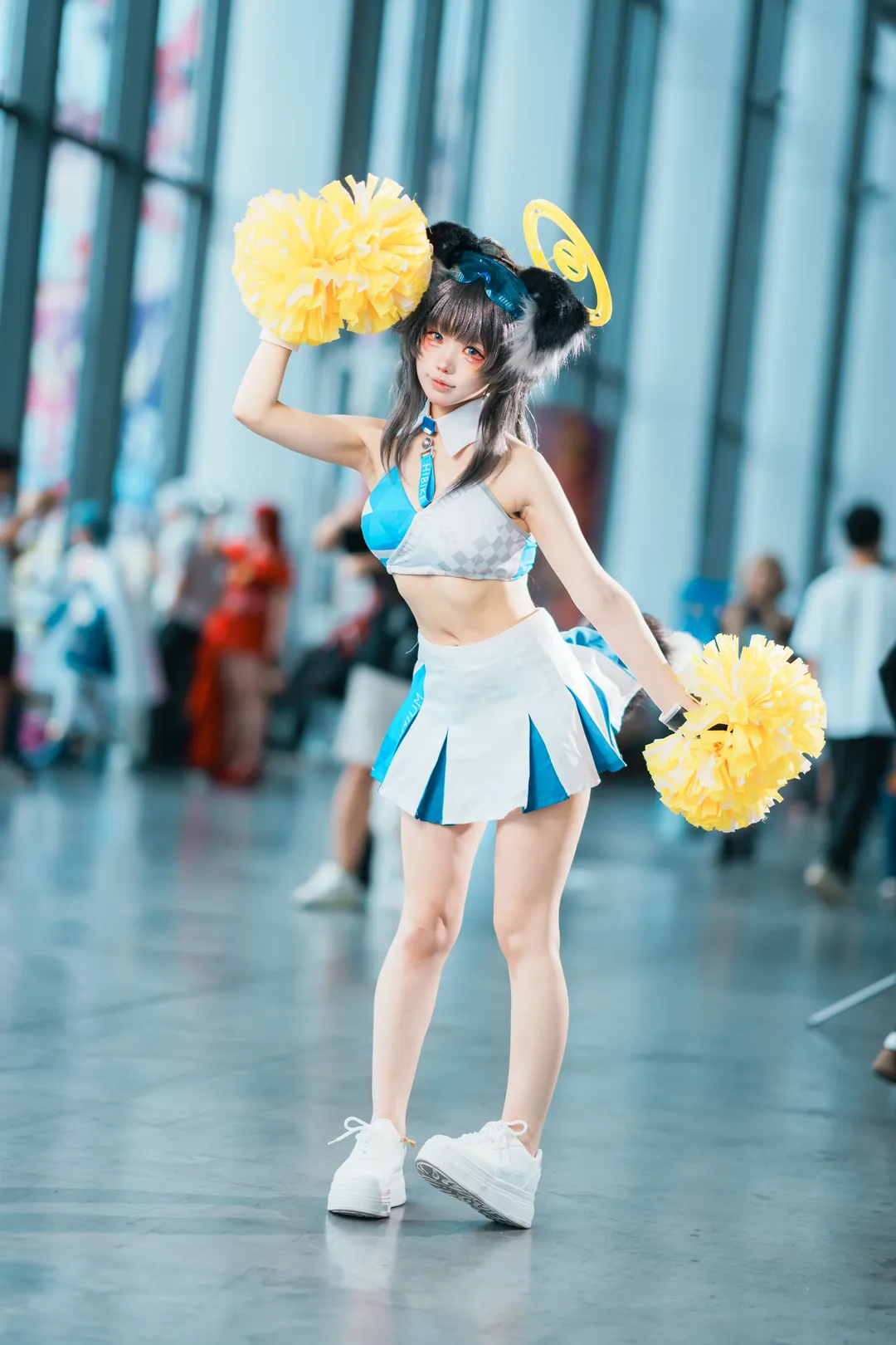 cosplay, 漫展返图, 萤火虫漫展, 啦啦队服, 索尼A7M4 - 第2张