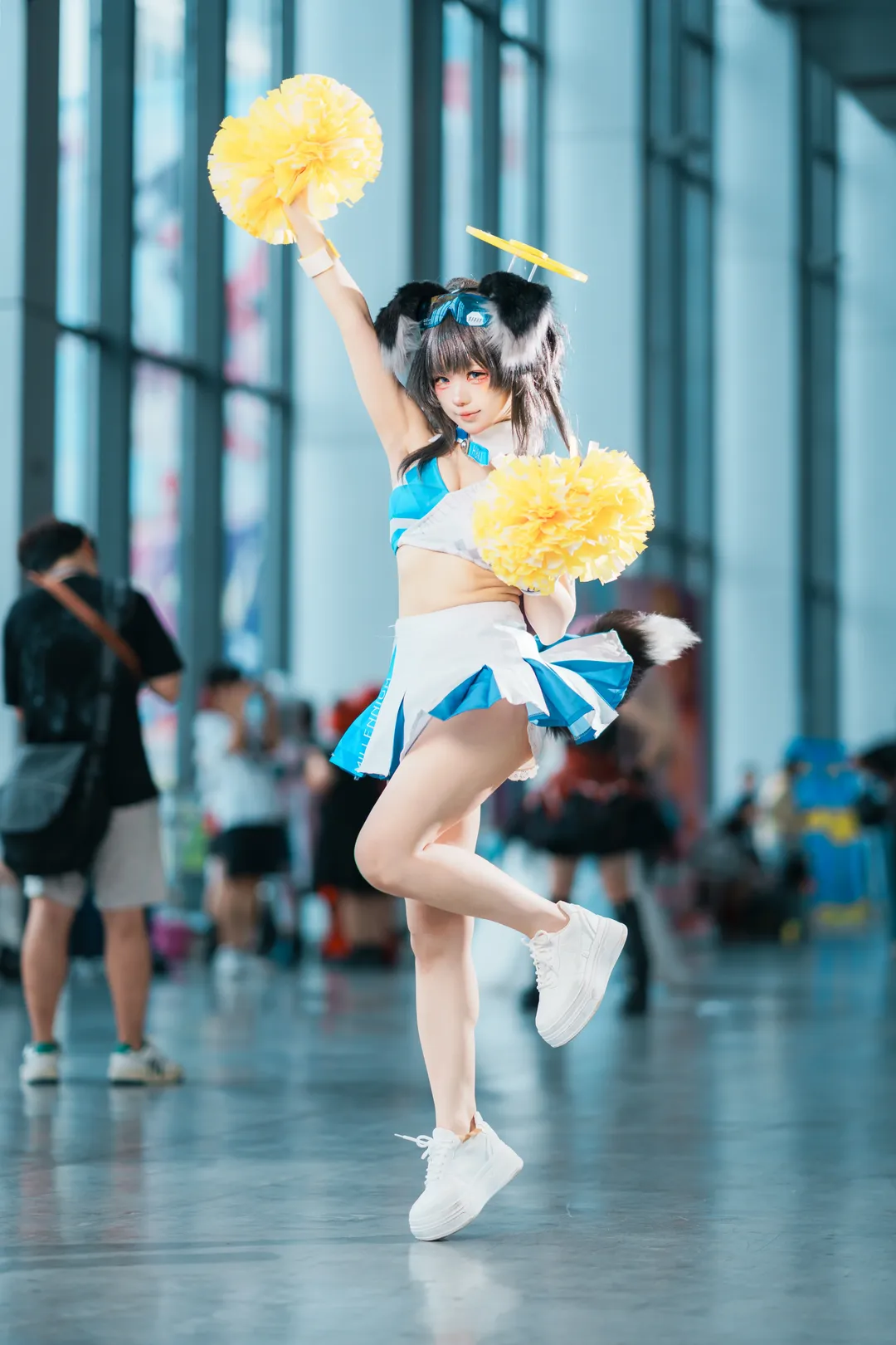 cosplay, 漫展返图, 萤火虫漫展, 啦啦队服, 索尼A7M4