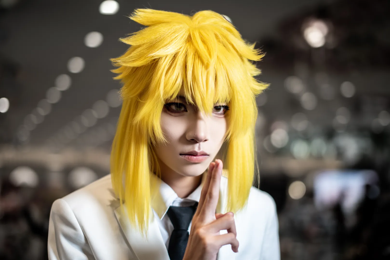 漫展返图, cosplay摄影, 火影忍者, 波风水门cos, 白西装穿搭 - 第3张