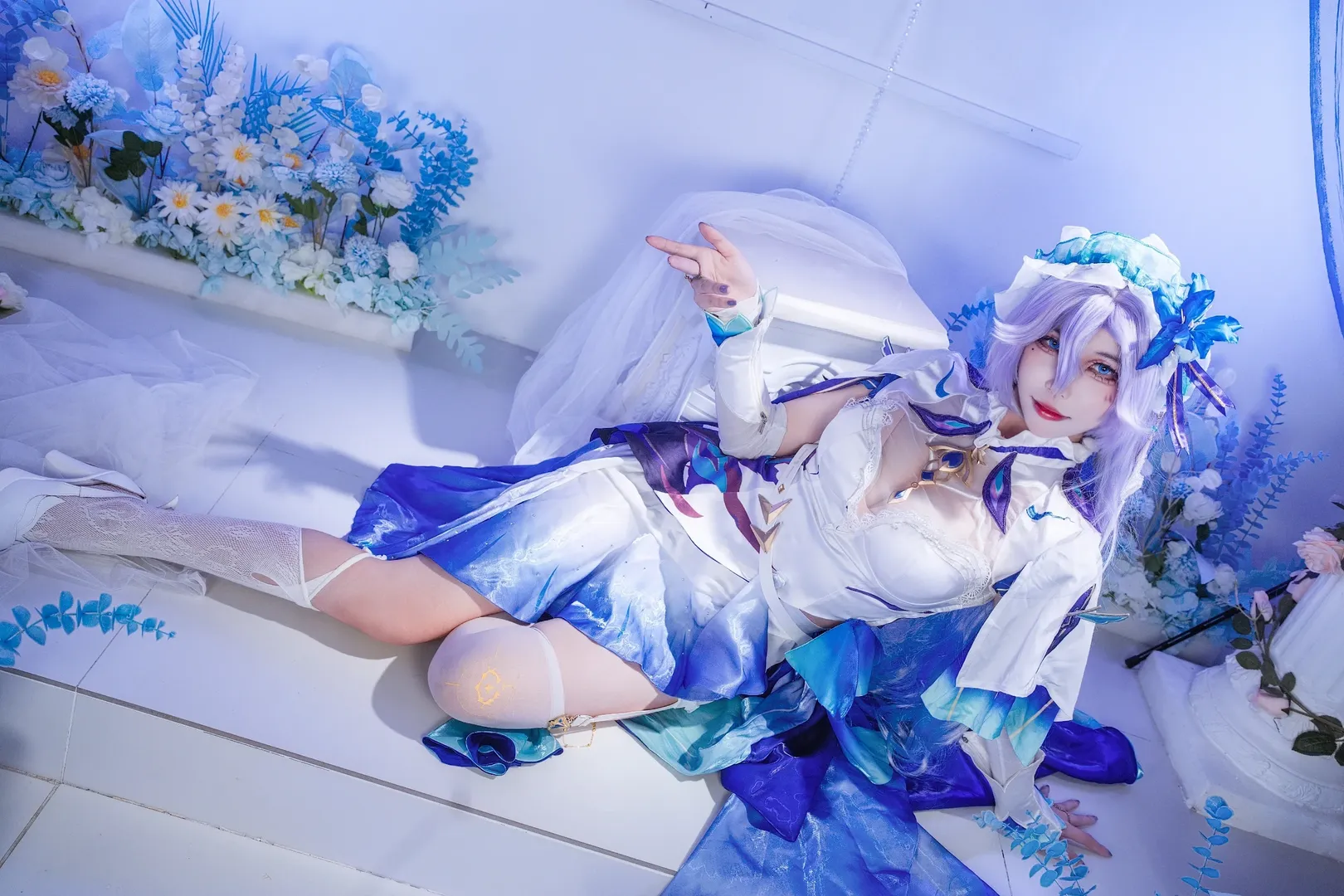 鸣潮, Cosplay分享, 鸣潮cos, 坎特蕾拉cos, 深海水母 - 第3张
