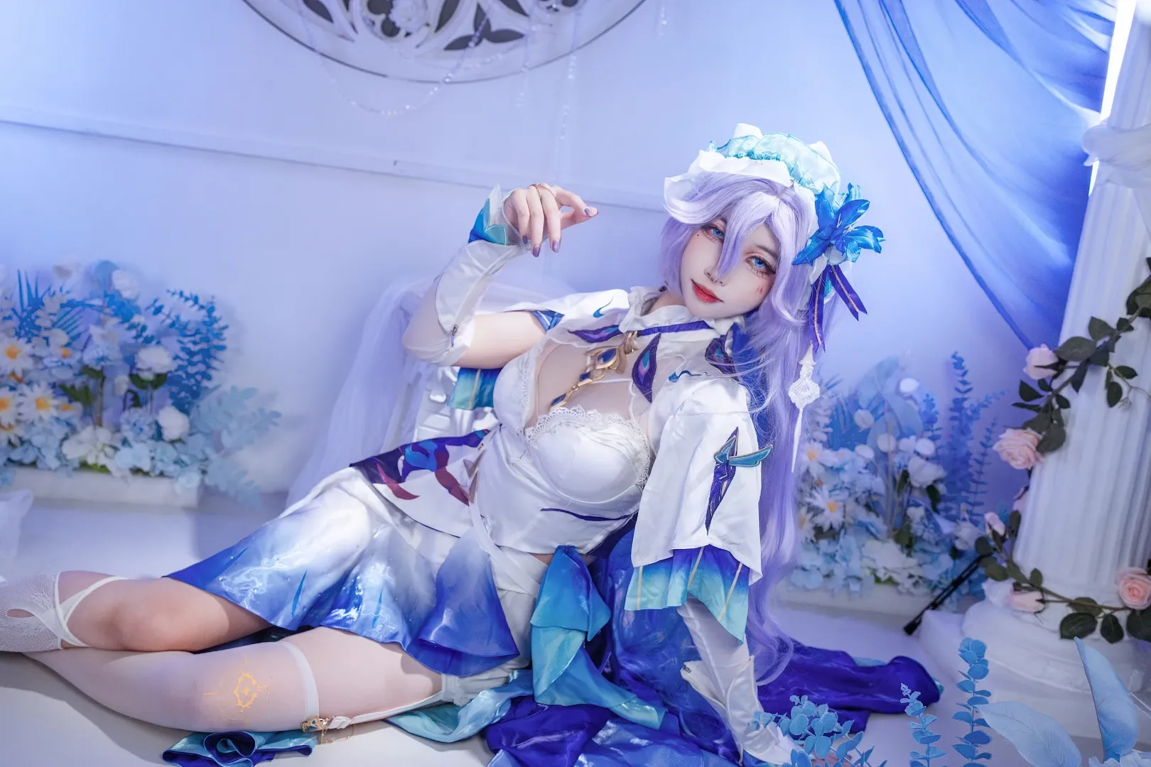 鸣潮, Cosplay分享, 鸣潮cos, 坎特蕾拉cos, 深海水母 - 第5张