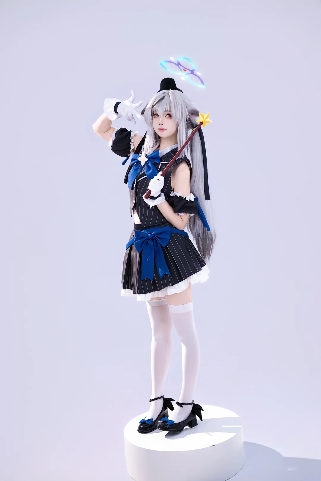 蔚蓝档案, cosplay摄影, 同人服装, 春原心奈cos, 魔法少女cosplay - 第5张
