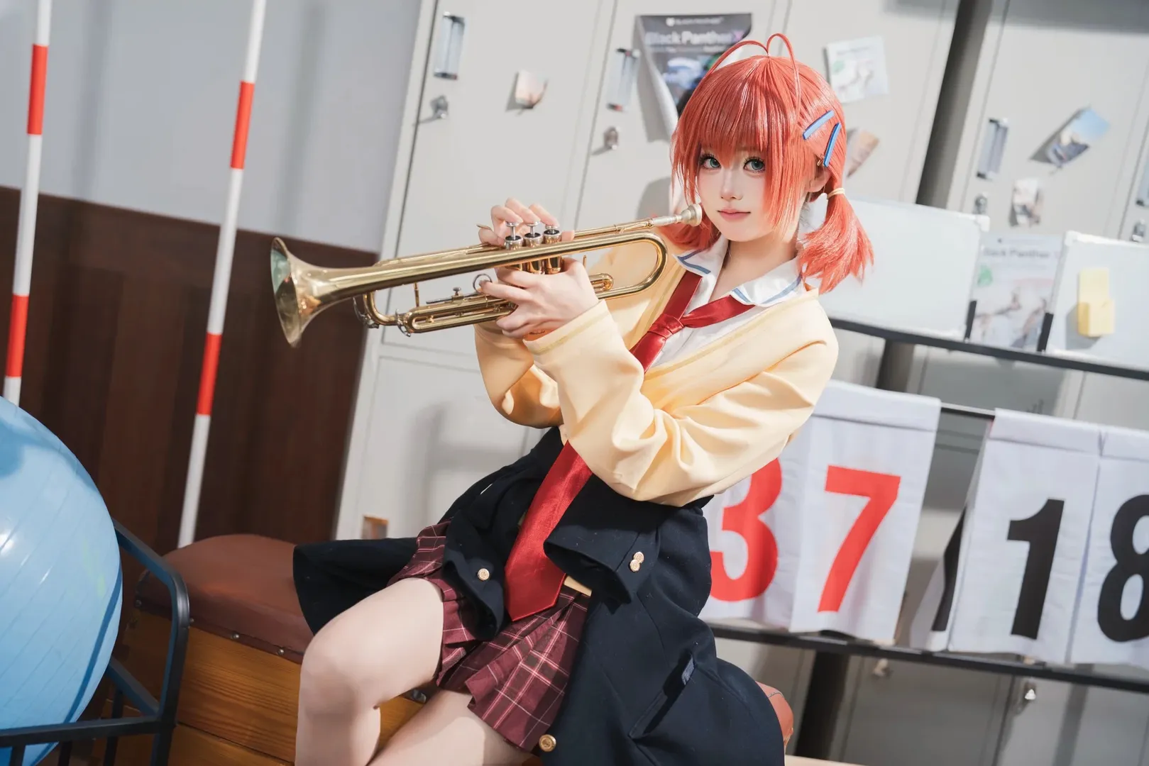 cosplay, 校园风, 柚子社, 海老原水濑cos, 管乐恋曲 - 第2张