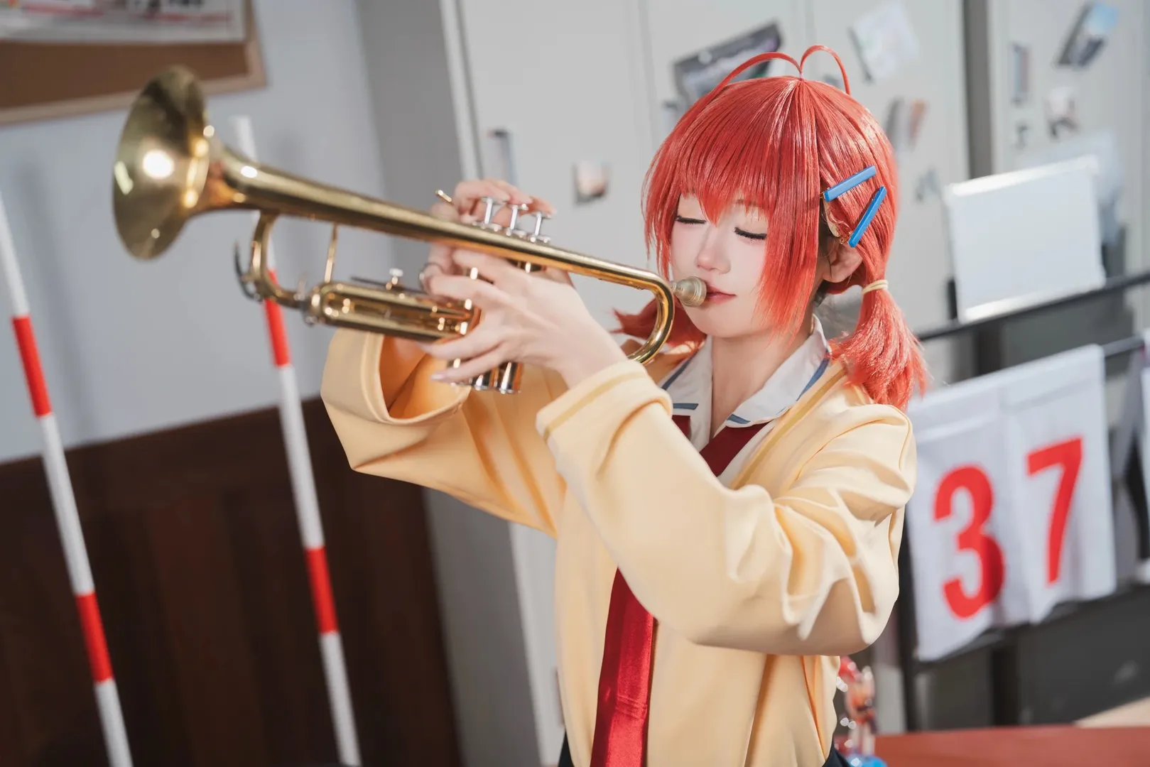 cosplay, 校园风, 柚子社, 海老原水濑cos, 管乐恋曲 - 第3张